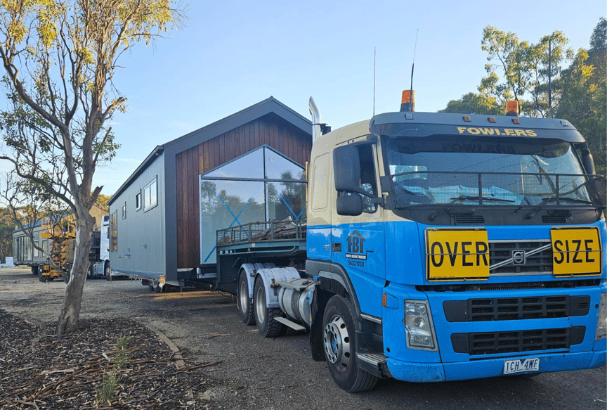 Modular Home Delivery